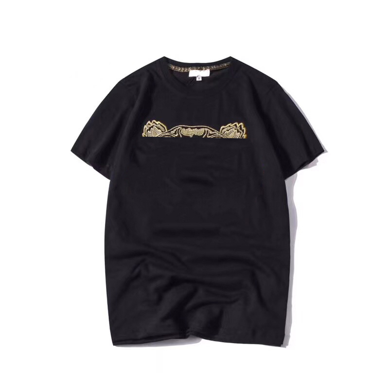 

Fashion Women T-Shirt Summer Tees Mens Unisex Breathable Loose Short Sleeve Head Patterns Embroidery Letters Tops T Shirts Colors A2DB, No16