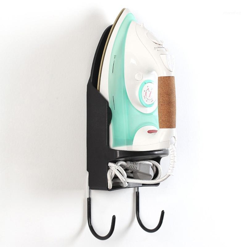 

1x Ironing Board Holder Hanger Cupboard Door Wall Mount Storage Rack PBT Shelf Home Hanging Tool # Hooks & Rails