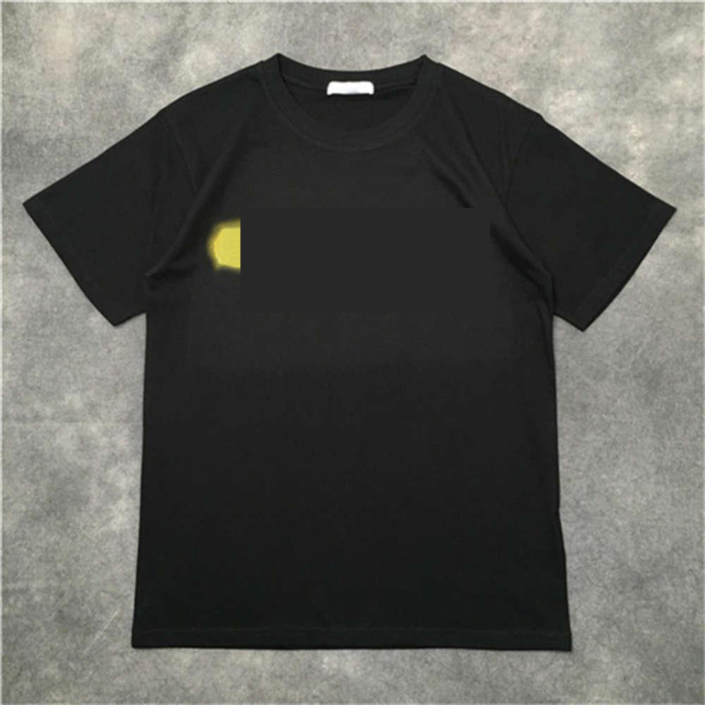 

Palms Angels Mens T Shirt PA Clothing Spray Letter Short Sleeve Spring Summer Tide Brand With The Same Casual All-match Loose Designer Panda, White;black