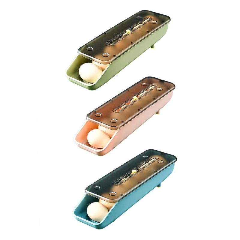 

Storage Bottles & Jars Egg Fresh-Keeping Box Fresh Keeping Eggs Container Case PP Material Refrigerator Holder For Household
