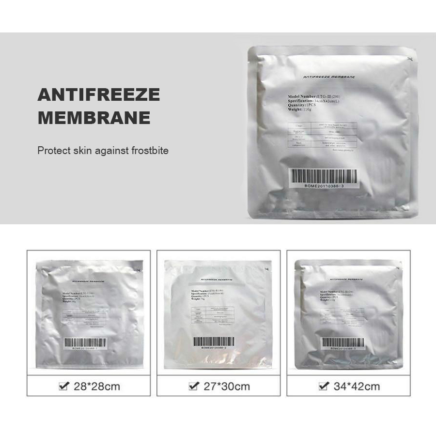 

Antifreeze membrane cryolipolysis slimming machine treatment Accessories Antifreezing Membranes Cryo Pad For Cryotherpy DHL