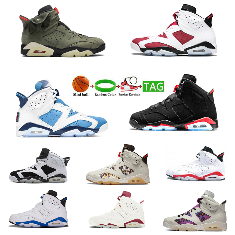 

6 Men Basketball Shoes Black Cat TS Alternate 6s Racer Blue Midnight Navy True UNC Cool Grey Mens Womens Trainers Sneakers, #14 sport blue