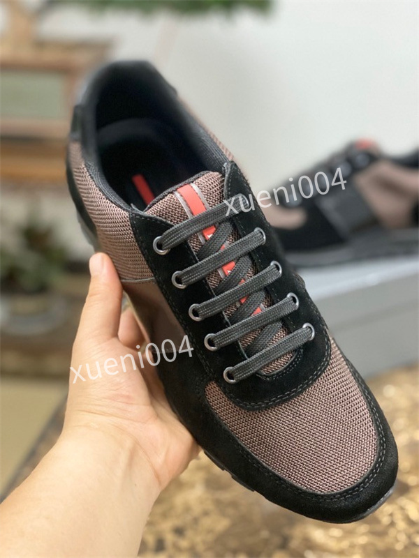 

Valentin 2021The new High quality Men Nylon fabric casual stretch Low help Valentinoes shoesand classic lace-up shoes Luxury design two styles,warm 39-46, 08