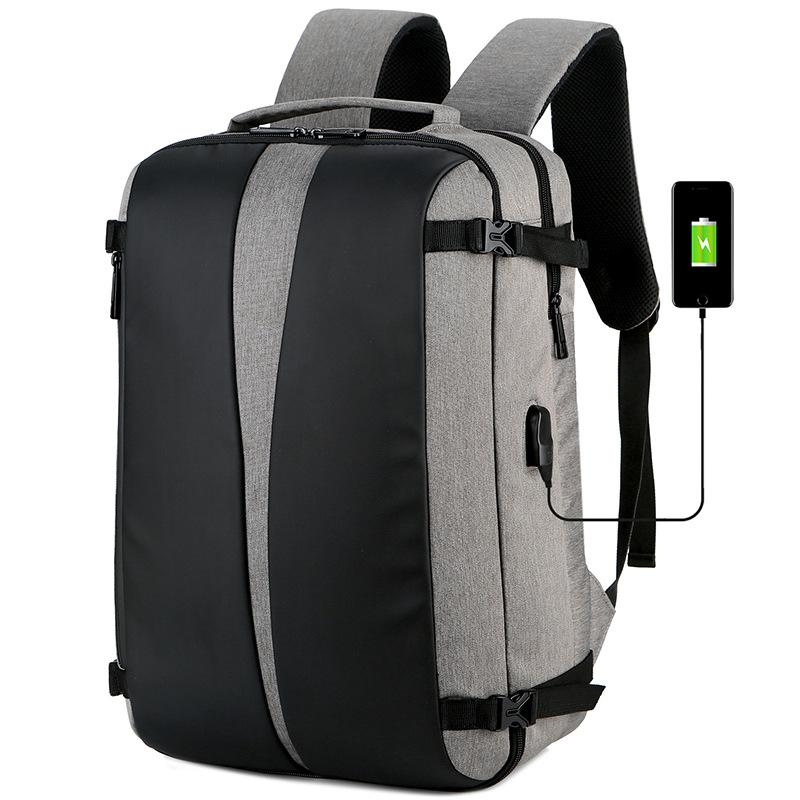 

Backpack Men's Business Commuting Multi Functional Computer Bag Large Capacity College Students' Schoolbag