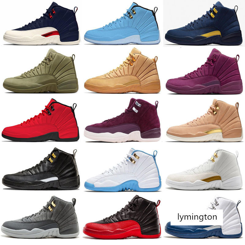 

Jumpman 12s Winterized WNTR Gym Red Michigan Mens Basketball Shoes The Master Flu Game Taxi 12 men sport sneakers shoe US 7-13
