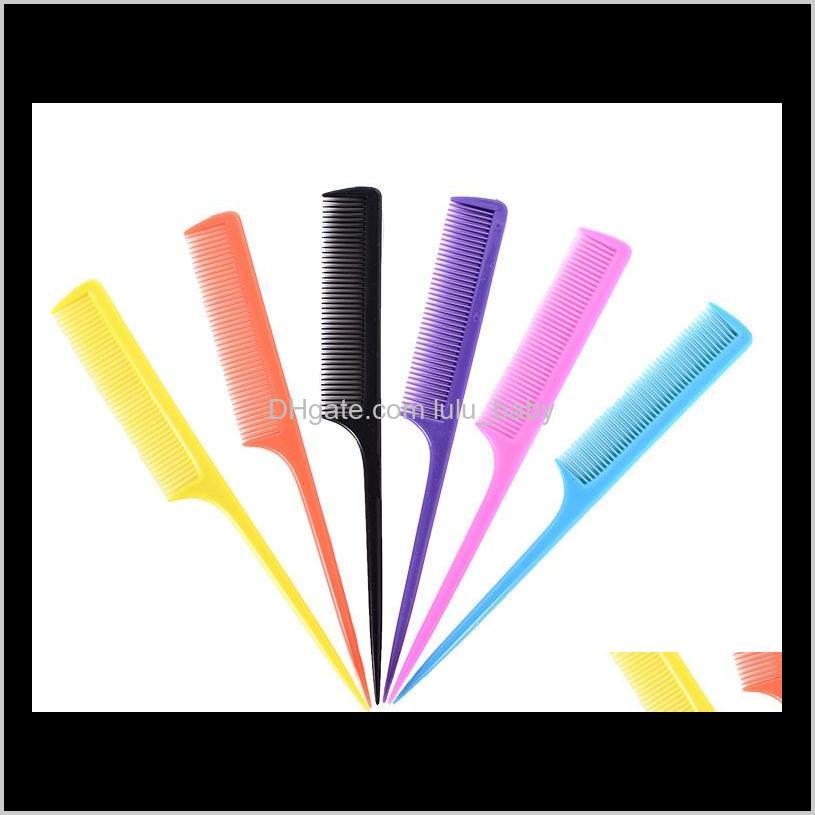 

100Pcs/Lot Hair Brushes Pointed Tail Comb Nicety Type Clip Design The Salon Tools Hairdresser Keratin Treatment Styling Ell45 K0Rwu