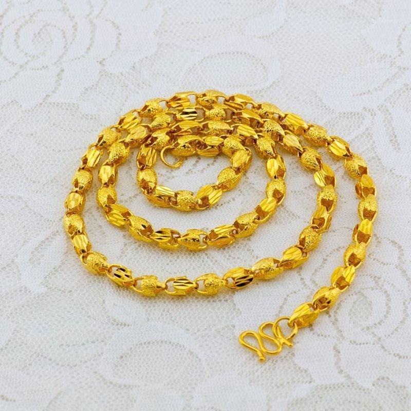

Men's Accessories Yellow Gold Filled Wedding Jewelry Necklace Chains