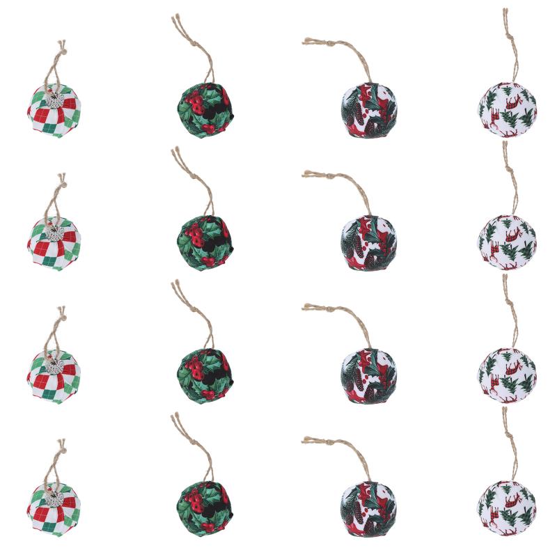 

Party Decoration 16Pcs Christmas Style Hanging Balls Tree Layout Props