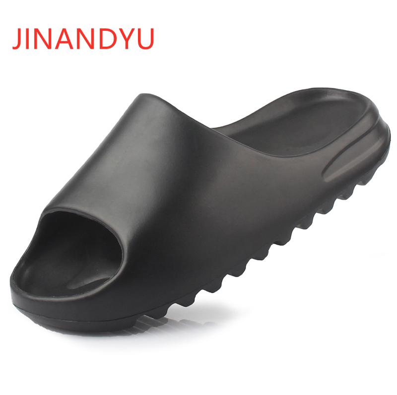 

Couple Bathroom Slippers Women Summer Slippers Casual Comfortable Flats Shoes Women Beach Fashion Peep Toe, Black