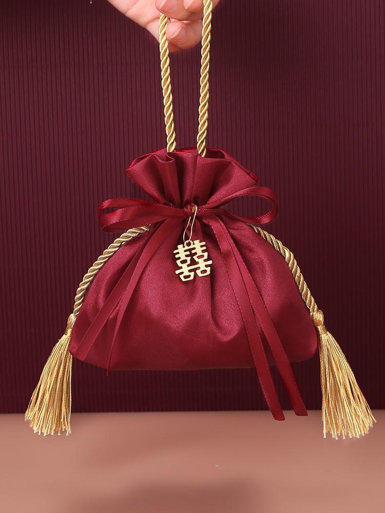 

Gift Wrap Wedding Xi Candy Box Creative Packaging Portable Bag Special