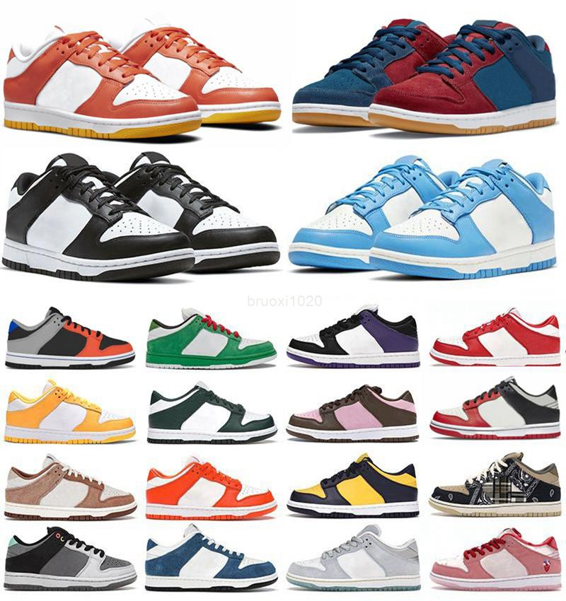 

Top Quality Men Women Designer Retro Low Shoes Black White The 50 TS Night Of Mischief Chunky Strange Love UNC Mens Massage Sports Running Trainer Sneakers, 30