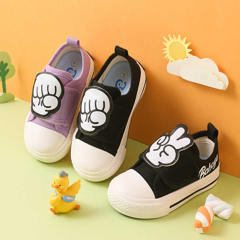 

babaya children's toddler shoes girls cartoon canvas 1-3 years old baby casual spring new boys C0602, Purple