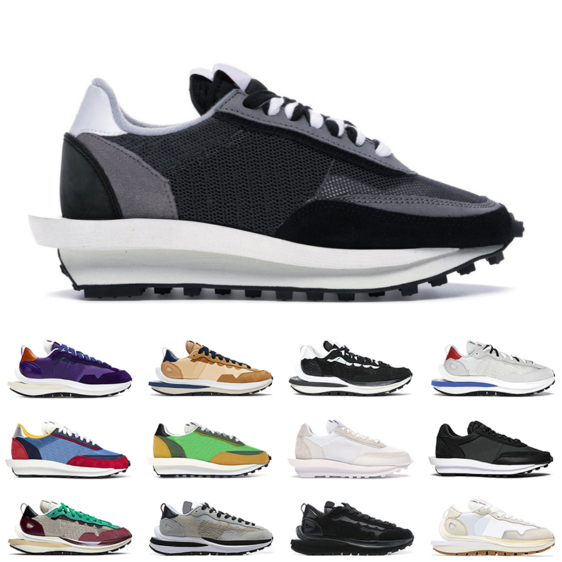 

men women vaporwaffle casual shoes tour yellow sesame blue void sail daybreak black white nylon mens trainer, Sail white