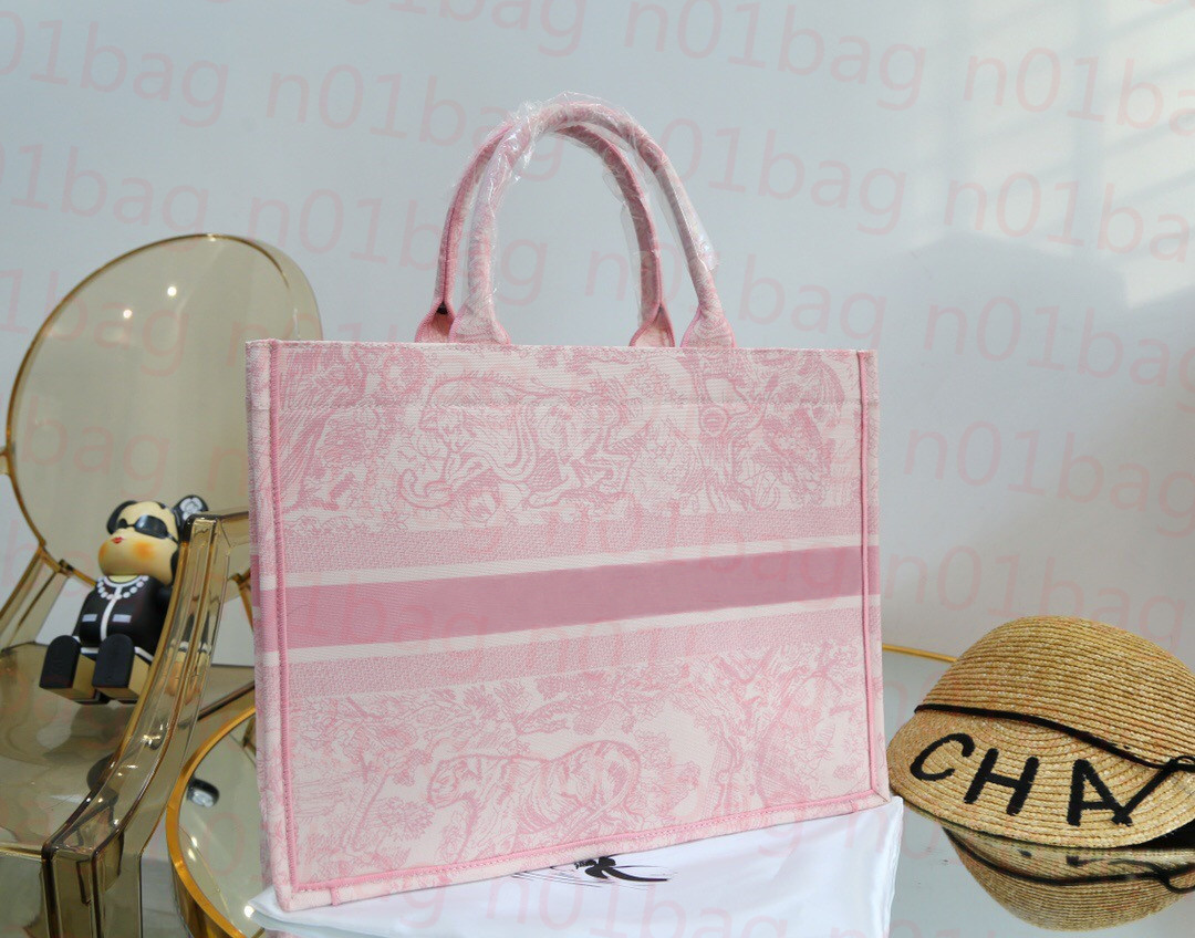 

Luxurys Handbag High Quality Designer Classic Print Embroidery Bag Multicolor Single Shoulder Large Capacity Bucket Shopping Bags