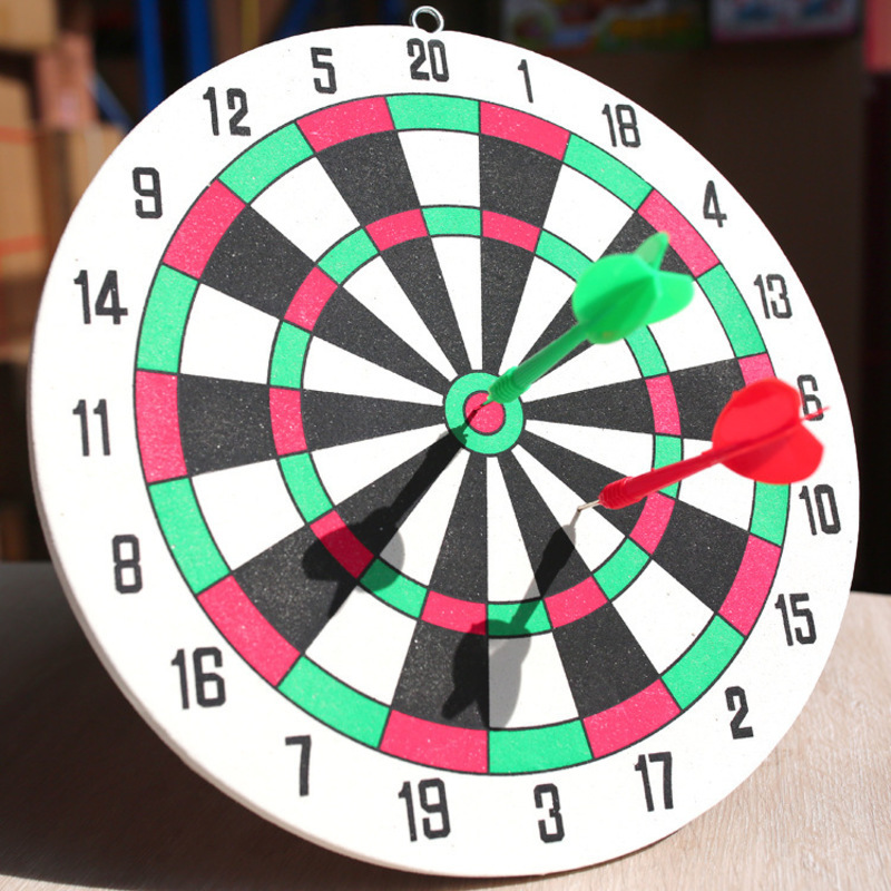 

New toy shooting target puzzle toys give two dart plate large