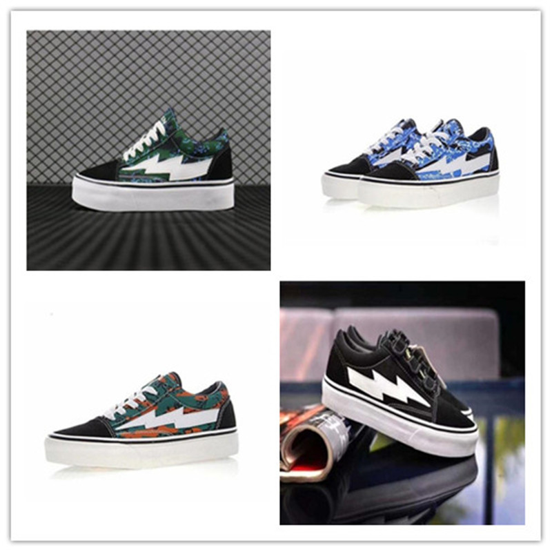 

Revenge Shoes X Storm Old Skool Canvas Men Mens Sneakers Skateboarding Women boots