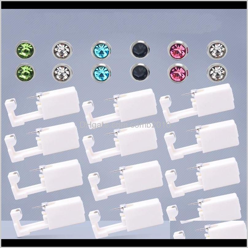 

Disposable Sterile Ear Piercing Unit Cartilage Tragus Helix Piercing Gun No Pain Piercer Tool Machine Kit Stud Choose Design 0492 Sqim B08N7