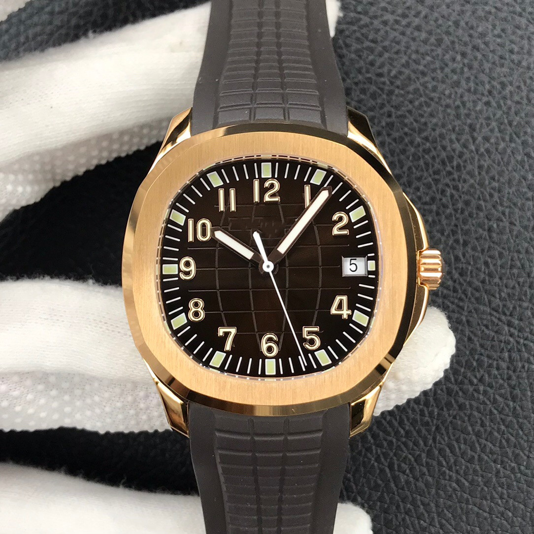 

WY-3K 5167 Men's Watch diameter 40mm and thickness of 8.3m is equipped with CAL.324SC movement level automatic sapphire crystal rubber strap, Slivery;brown