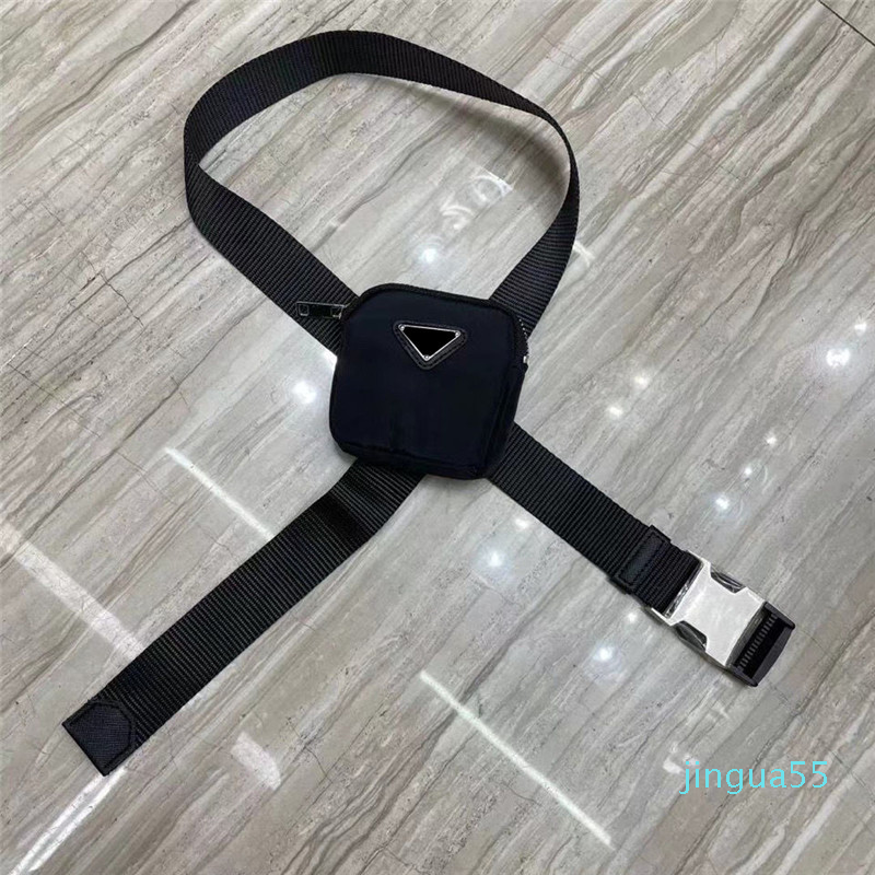 

fashion Men Women Luxury Designer Belt With Purse Bag Fashion Mens Nylon Designers Belts Waistband Womens Girdle Mini Waistbag, Free