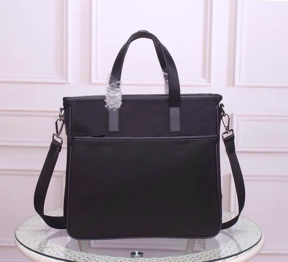 

Wholesale Briefcases for men shoulde bag men waterproof canvas shoulder bag Tote cowhide leather fashion Female handbag document bag
