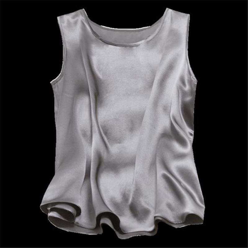 

Women's Blouses & Shirts Lady Seda Hedging Female Summer Solid Oversize Thin 100% Silk Blouse Woman Loose Tops Women Chemise