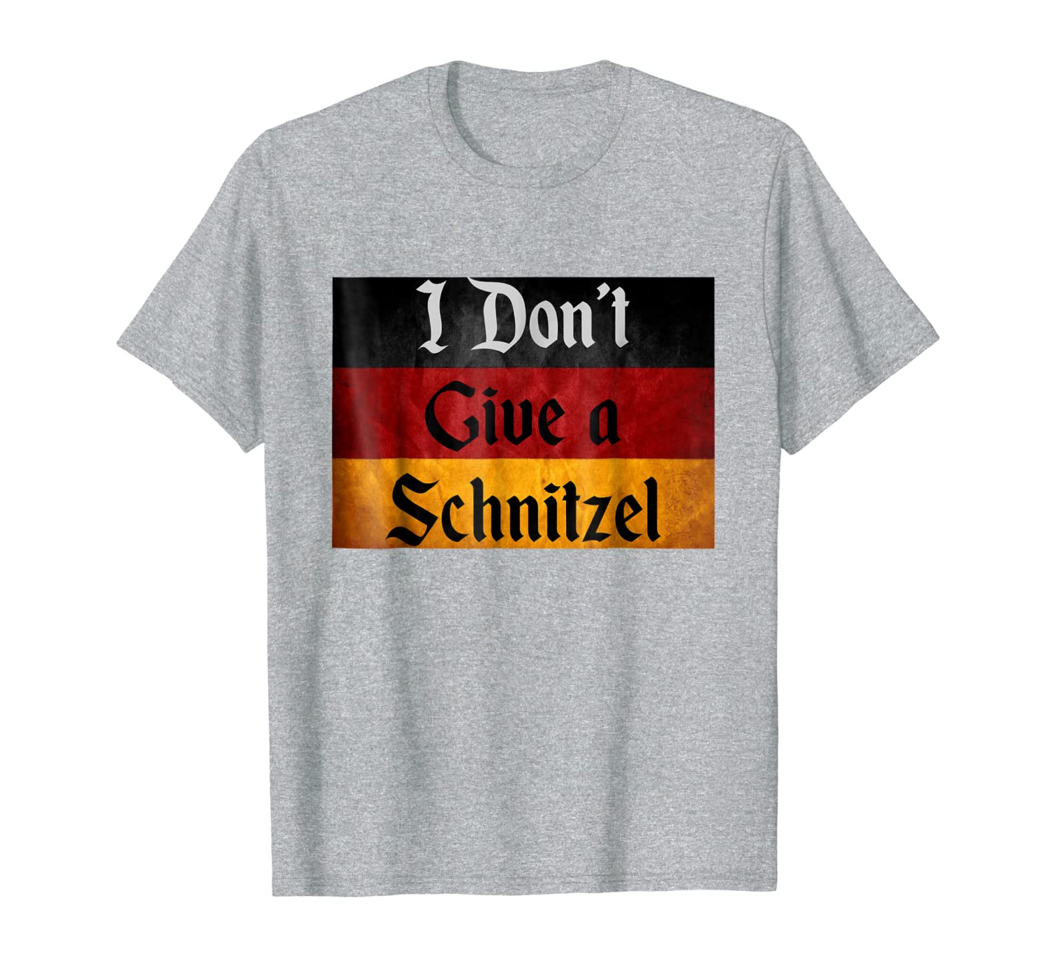 Funny I Dont Give a Schnitzel German T-Shirt Hilarious Joke-image-701964352