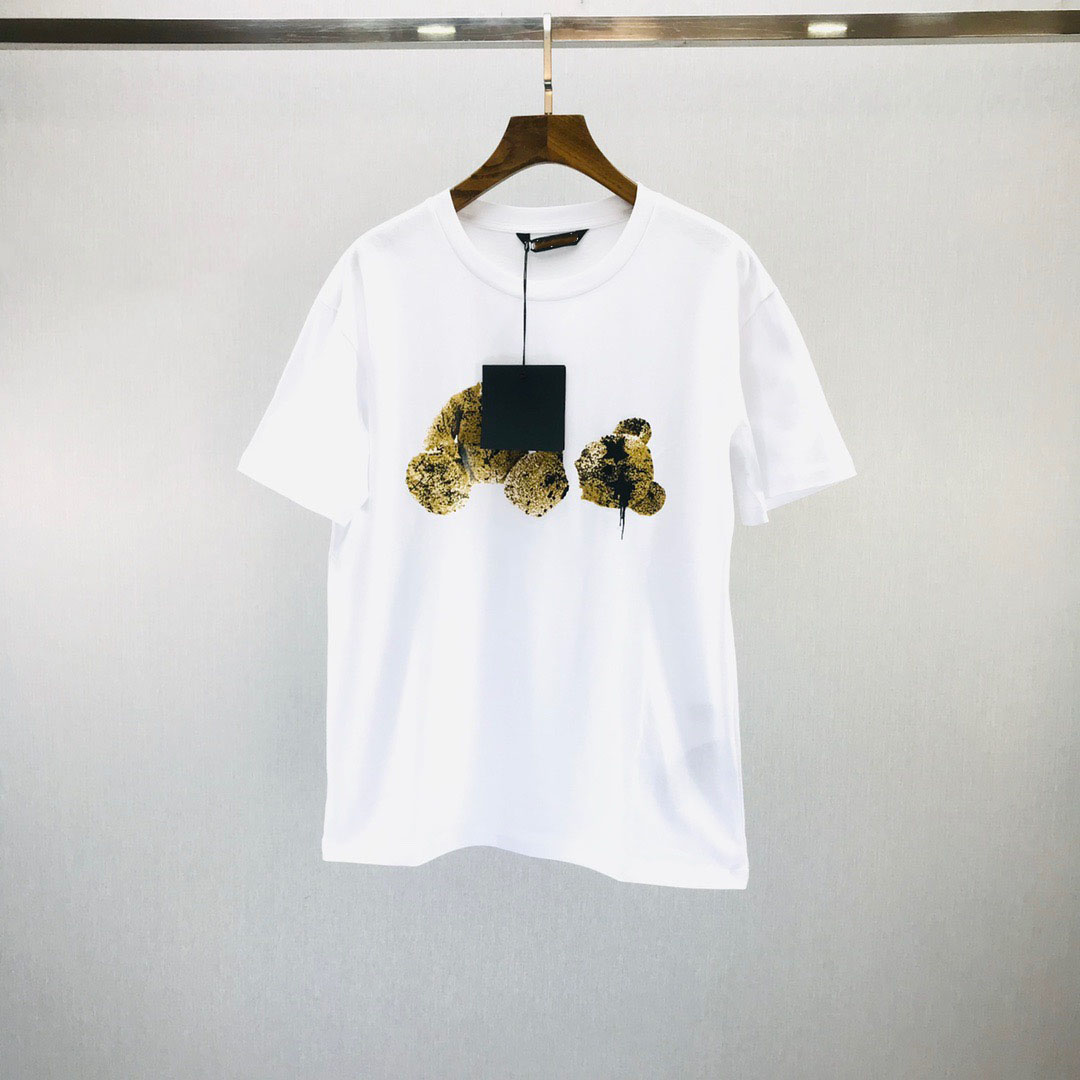 

2021ss spring and summer new high grade cotton printing short sleeve round neck panel T-Shirt Size: m-l-xl-xxl-xxxl Color: black white d22xd3fdfcf