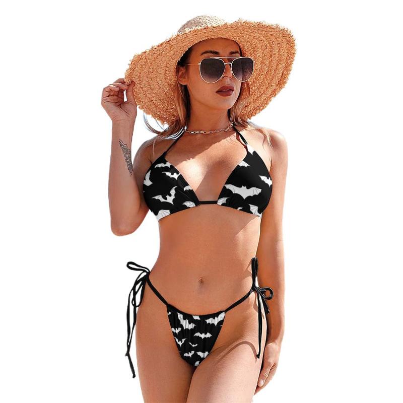 

One-Piece Suits Gothic Bikini Swimsuit Adjustable Bulk Two Piece Swimwear For Chubby Modern Bathing Suit