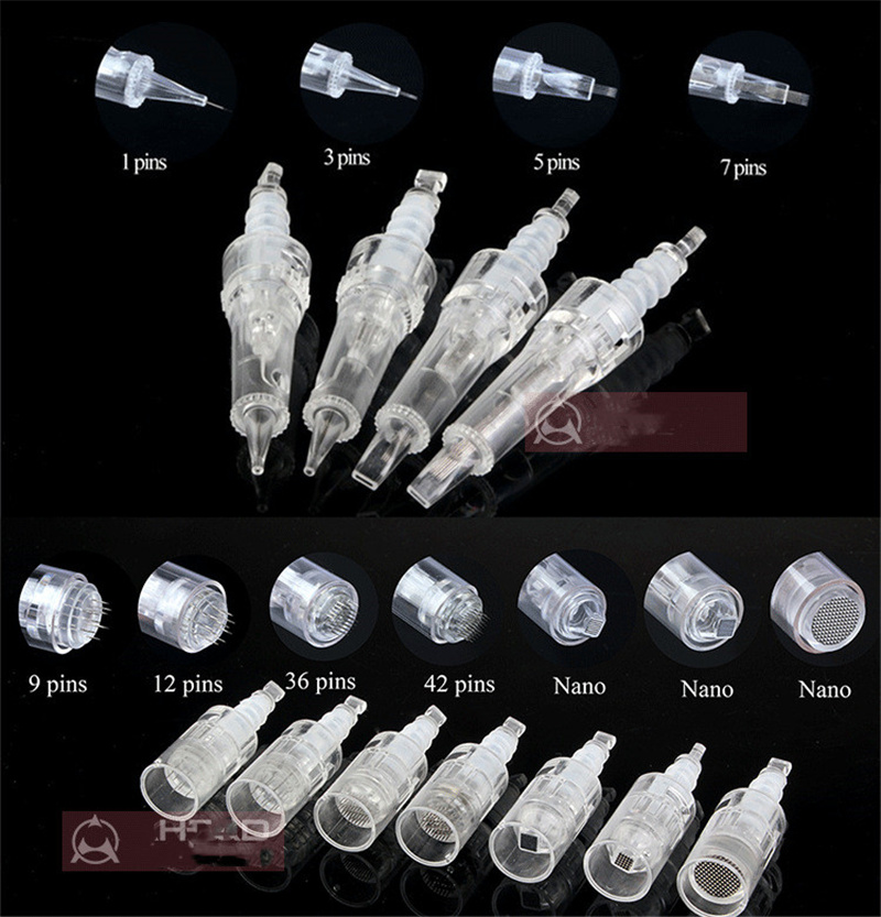 

Replacement 1/3/5/7/9/12/36/42/Nano Pins needle Cartridges for Dr.Pen A1 Derma Pen Adjustable Needles Cartridge