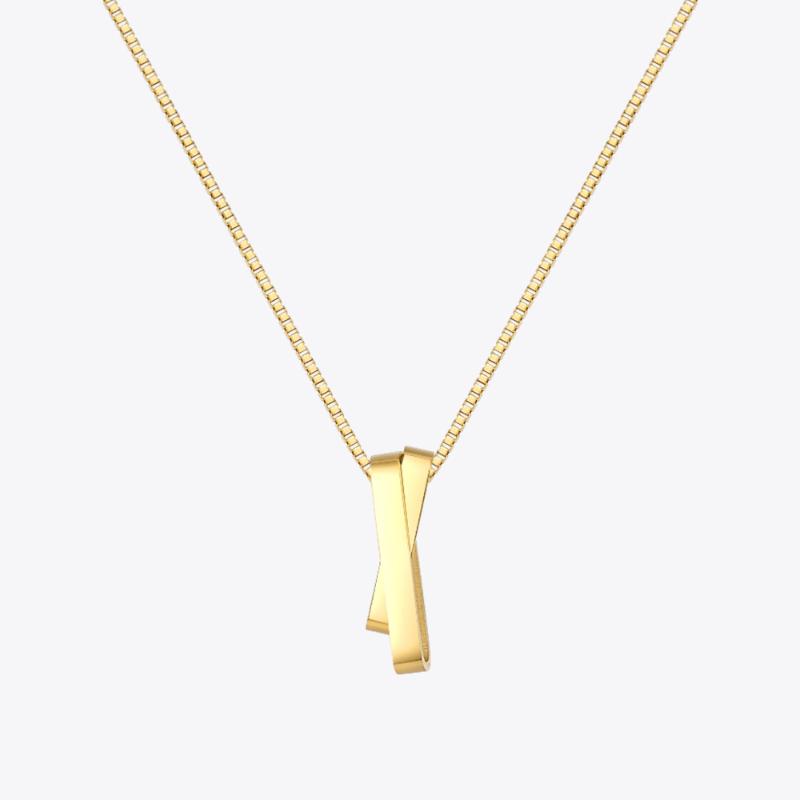

Geometric Simple Necklace For Women Irregular Collier Femme 2021 Gold Color Fashion Jewelry Party P213217 Pendant Necklaces
