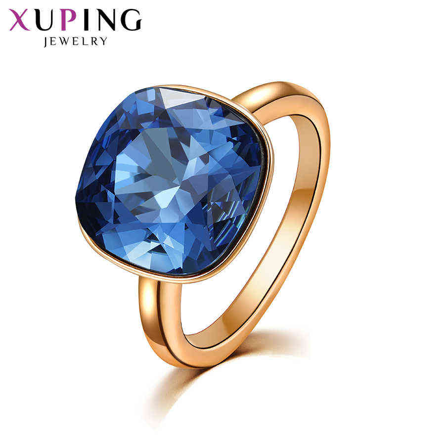 

Xuping Jewelry Fashion Romantic Luxury Crystals Ring Women Wedding Gifts 10037