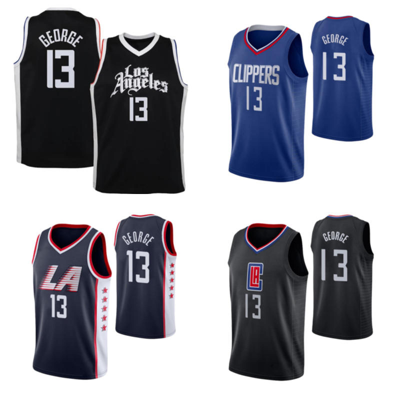 

Basketball jersey13 Paul George, Black;red