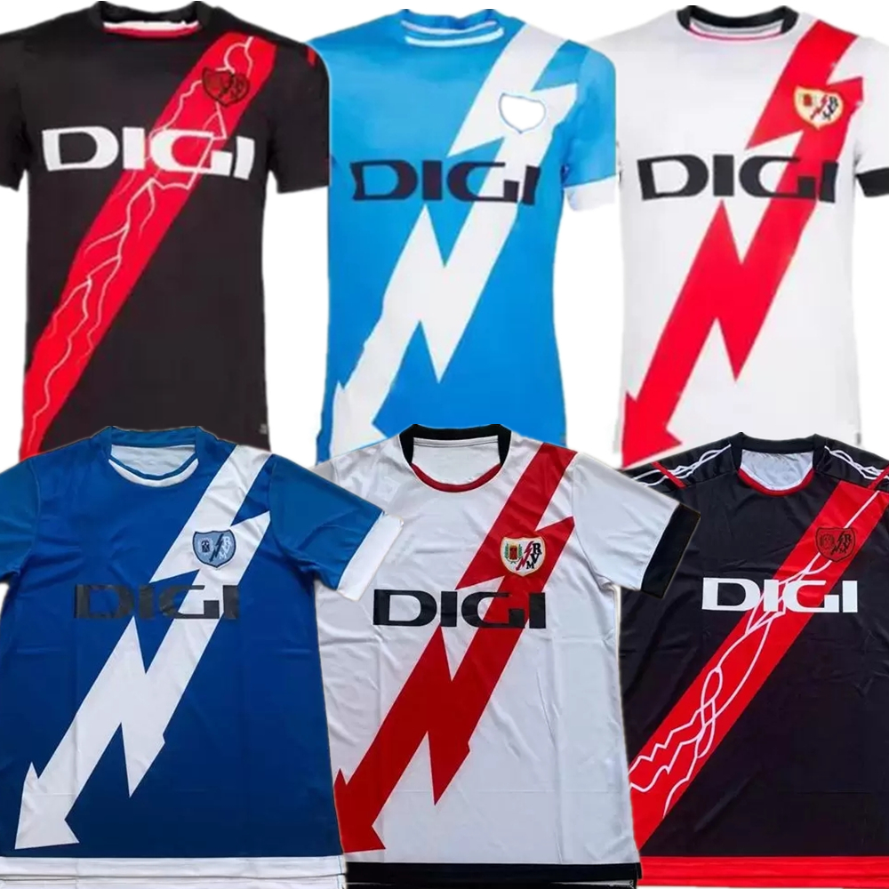 

21 22 Rayo Vallecano Soccer Jersey 2021-22 ISI UNAI LÓPEZ Home Away Third Football Shirt kits SERGI GUARDIOLA FRAN GARCÍA RODRIGUES ÓSCAR TR, Black;yellow