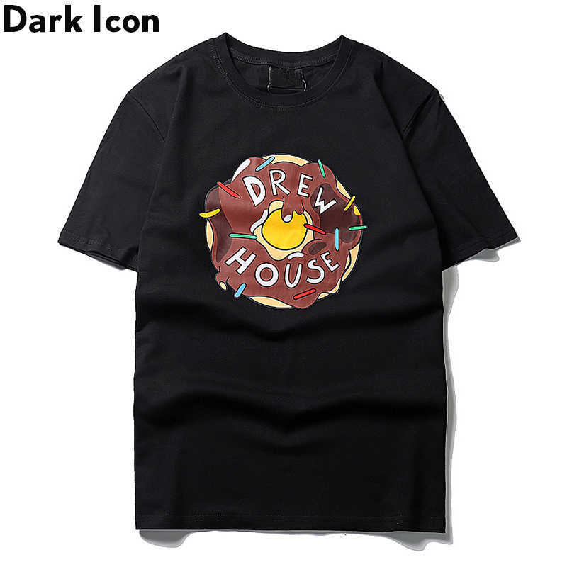 

Chocolate T-shirt Men Women Summer Street Fashion Men's Tshirt Black Yellow Cotton Tee Shirts 210603