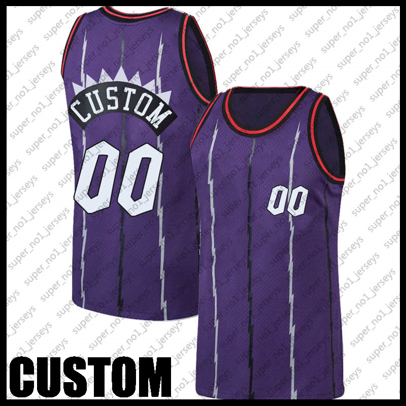 

Custom Throwback Toronto Basketball Team Jersey DIY Stitched Name Number Sweatshirt Size S-XXL s65gn