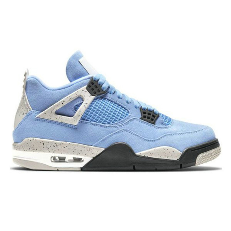 

Top Jumpman 4 Men Basketball Shoes Sail Fire Red 4s Travis Bred Starfish Undefeated Black Cat Scotts Obsidian UNC Fearless Women SneakersZVEH, With original box