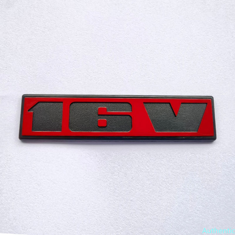 

Original Car Accessories 2 PCS stickers Red Color Rabbit GT Scirocco 16V Badge Golf Emblem