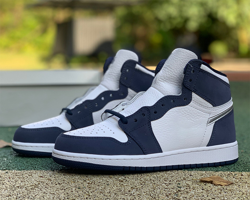 

High OG Authentic 1 1s Jumpman Basketball Shoes Midnight Navy Blue suede Men Women Milky Topsportmarket Trainers Sneakers Outdoor leisure Sports Come with box, #1