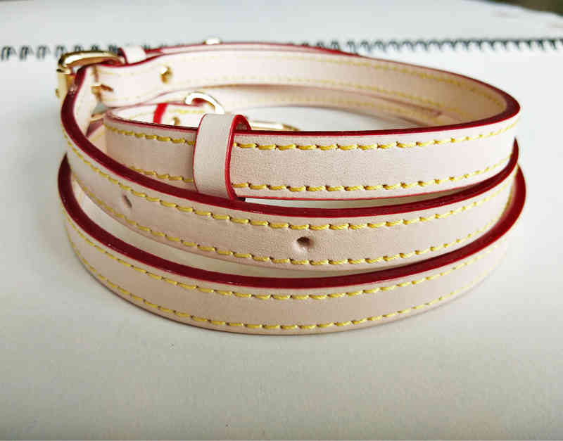 

Real Vachetta leather crossbody strap replacement bag strap Luxury