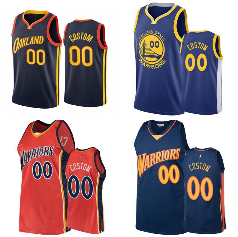 

Custom Basketball Jerseys Men women youth S-6XL Golden State Warriors 30 Stephen Curry 11 Klay Thompson Any name and num, Black;red