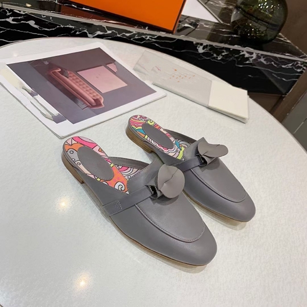 

Dio 21ssWomen Flat Fisherman Classical Leather Half Drag 3D Casual Shoes Designer Sandals Letter Slippers Flip Flop Slides mjk003