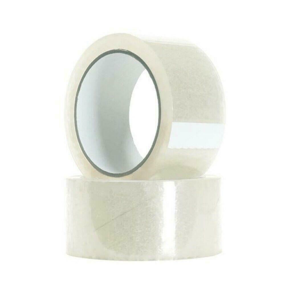 

36 ROLL CLEAR CARTON SEALING PACKING SHIPPING TAPE 2 MIL 1.9" 110 Yard 330' FT