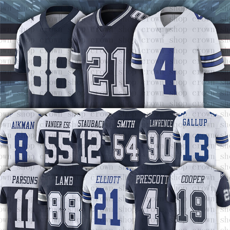 

Ezekiel Elliott 88 CeeDee Lamb 11 Cole Beasley Football Jerseys Amari Cooper Roger Staubach Tony Dorsett Dak Prescott Jaylon Smith DallasCowboysMen, Women(niu zai)
