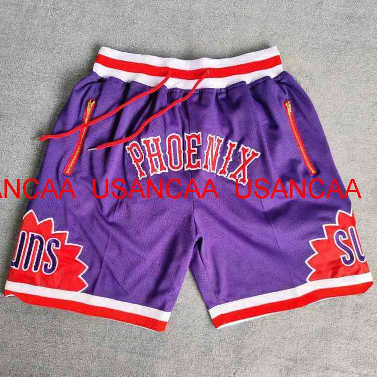

Phoenix Vintage Men's Purple Basketball Shorts Size S-XXL
