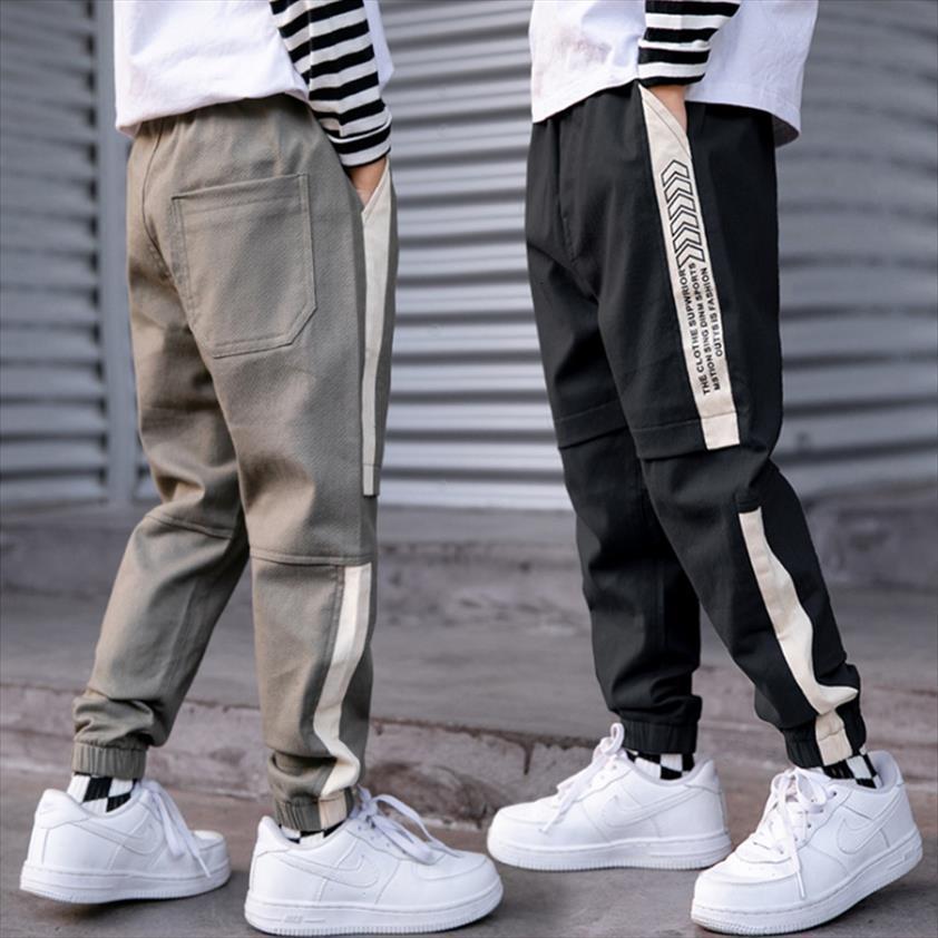 

boys pants sport trousers fashion cotton casual kids pant teenage children clothes for 4 5 6 8 10 12 14, Blue