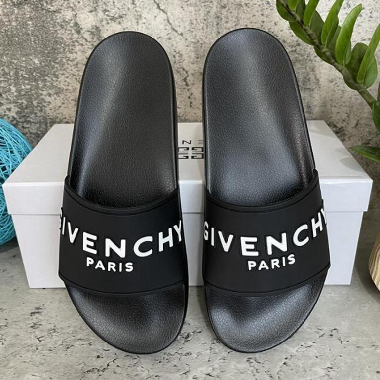 

GIVENCHY Slides Pairs Mens Women Slippers Summer Sandals Beach Sliders Ladies Flip Flops Black White Blue Red Outdoor Sexy Home Slipper Shoe