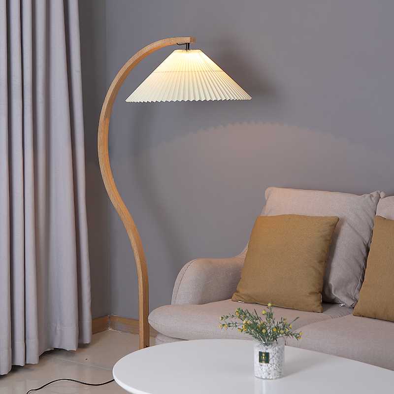 

Vintage 1960s Pleated Floor Lamp Ins Living Room Bedroom Lamps