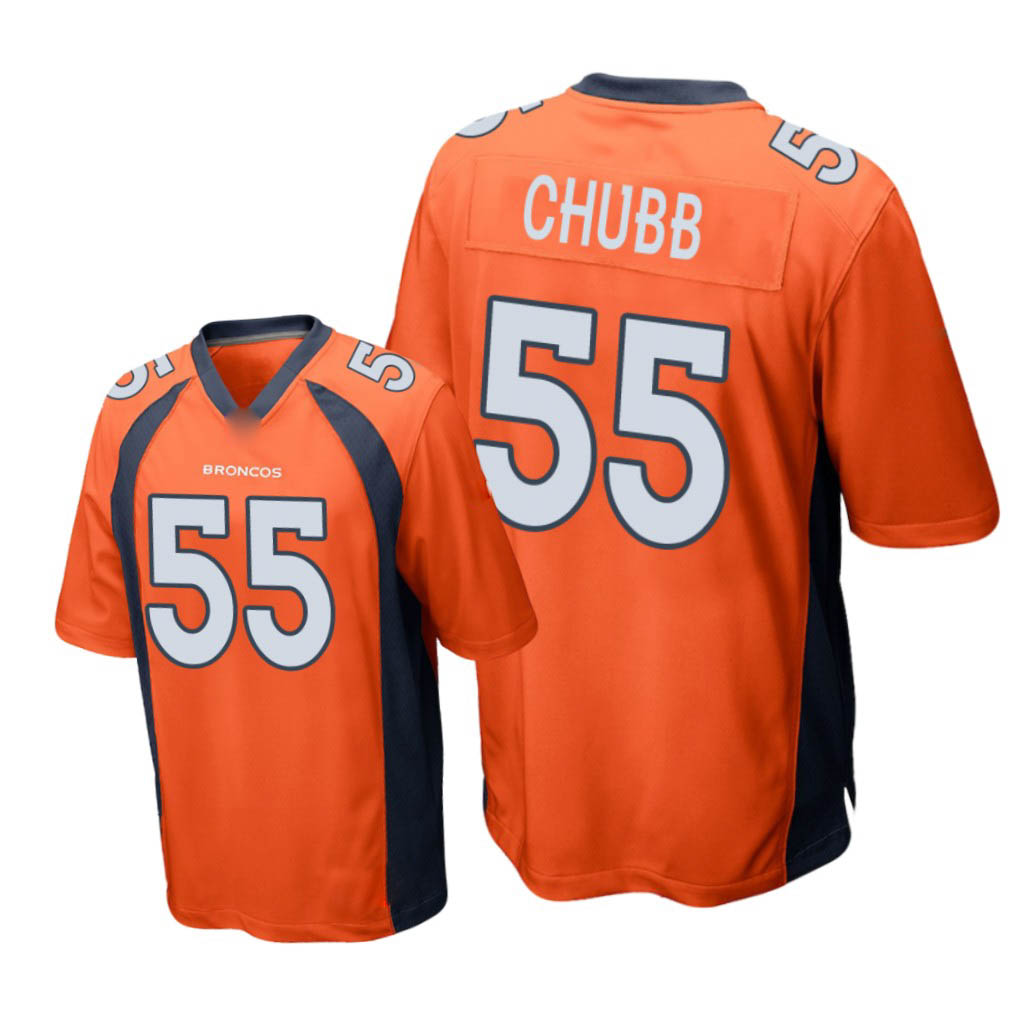 

Phillip Lindsay Joe Flacco Bradley Chubb Von Miller Denver's Men Broncos's Custom football Jersey, Black;red