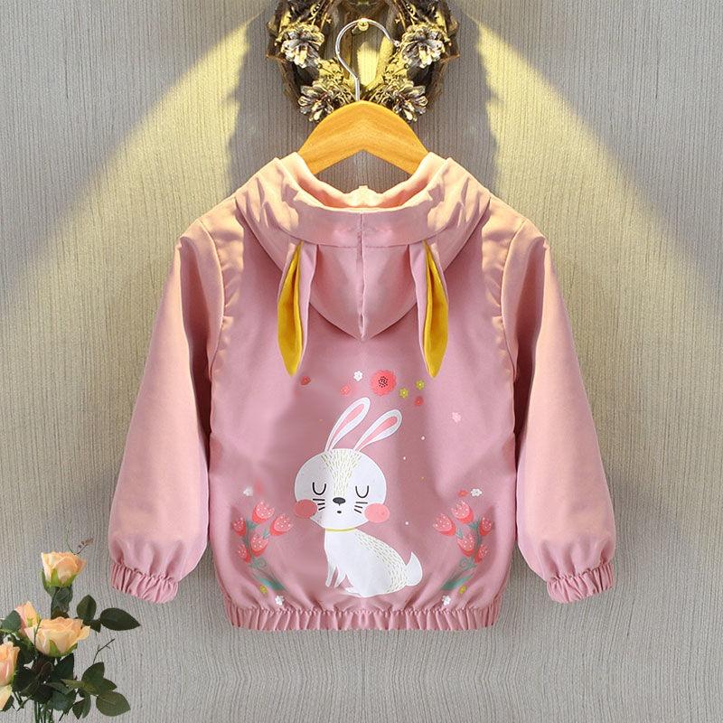 

Jackets Long Sleeve For Baby Girls Kids Cute Coat Fashion Spring Autumn Children Loose Outwear Arrival Casual Clothing, Blue;gray