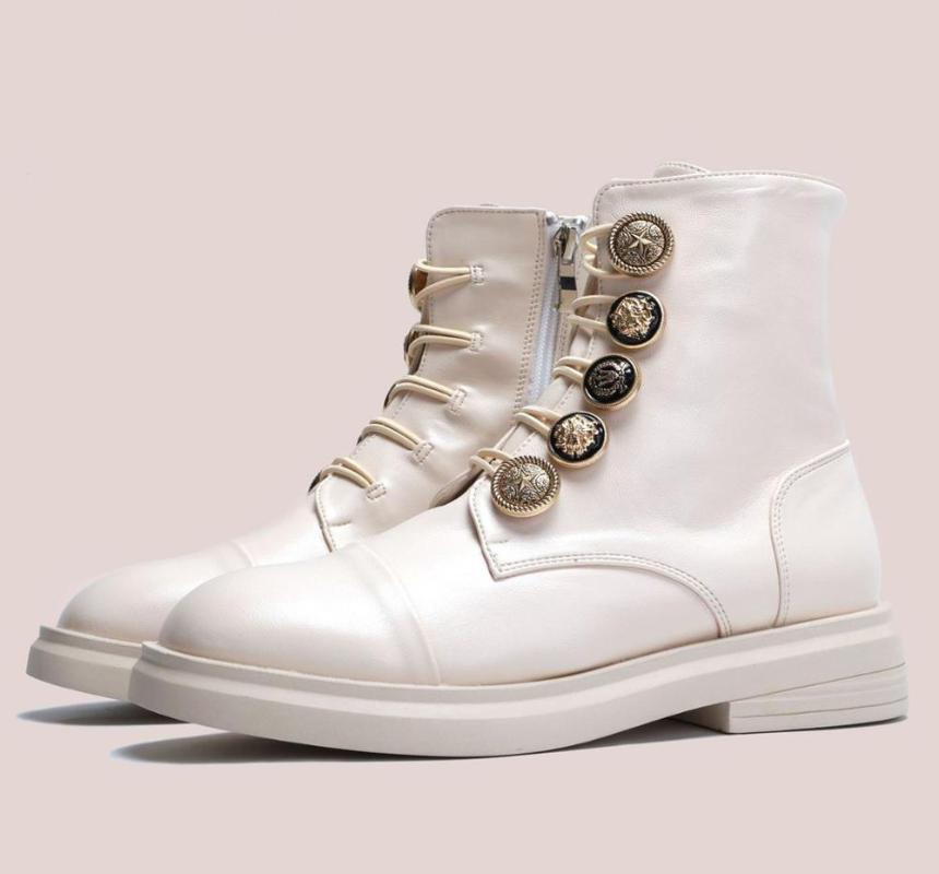 

Boots 2021 Women's Autumn And Winter Fashion Trend, Black